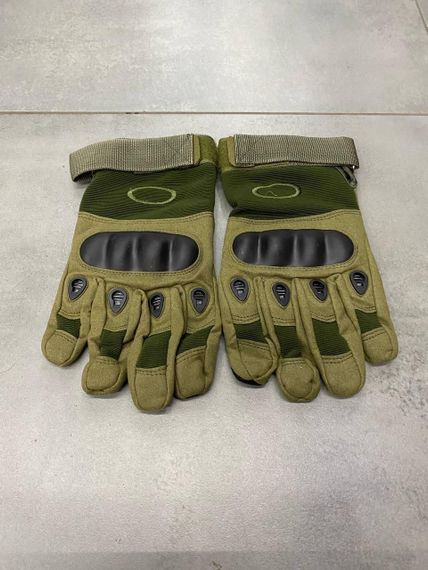 Тактичні Рукавички з Пальцями Oakley Оліва! Військові Рукавички Повнопалі   знижка