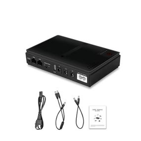 Мини UPS ДБЖ для роутера DC1018L источник бесперебойного питания 5/9/12В павербанк БЕЗ Аккумуляторов