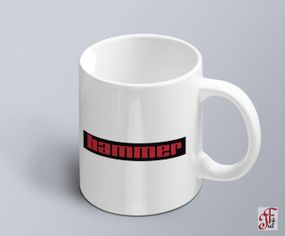 Чашка  з принтом авто логотип Hammer  (02010102045)