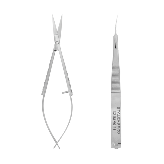 Твізери для кутикули Staleks PRO EXPERT 90/1 (подовжені ручки) | Зображення 1