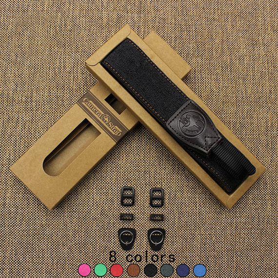 Ремень для фотоаппарата универсальный нашейный тканевой CAMERA STRAP на шею для фотокамеры черный | Зображення 1