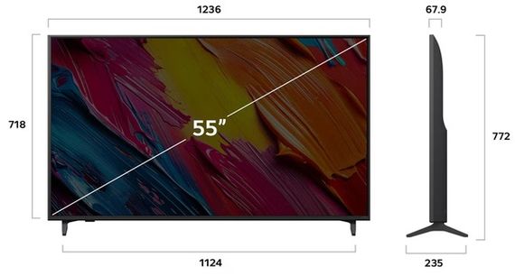 LED-телевізор LG 55QNED70A6A | Зображення 3