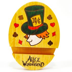 Підставка тримач для смартфона планшета Аліса в країні чудес Alice in wonderland Майстерня містера Томаса