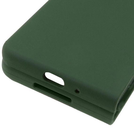 Чохол Foldables Silicone Cover Lakshmi (AAA) для Samsung Galaxy Z Fold4 Білий / White Зелений / Cyprus Green | Зображення 4