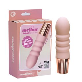 Міні-вібратор CRUSHIOUS Mellow Bubbles, рожевий, 11 х 2,8 см Sex Aura