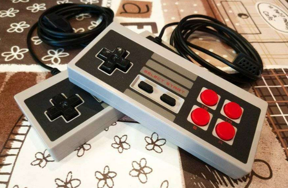 Ігрова приставка Mini NES + 620 ігор консоль із джойстиками Сіра   знижка | Зображення 4