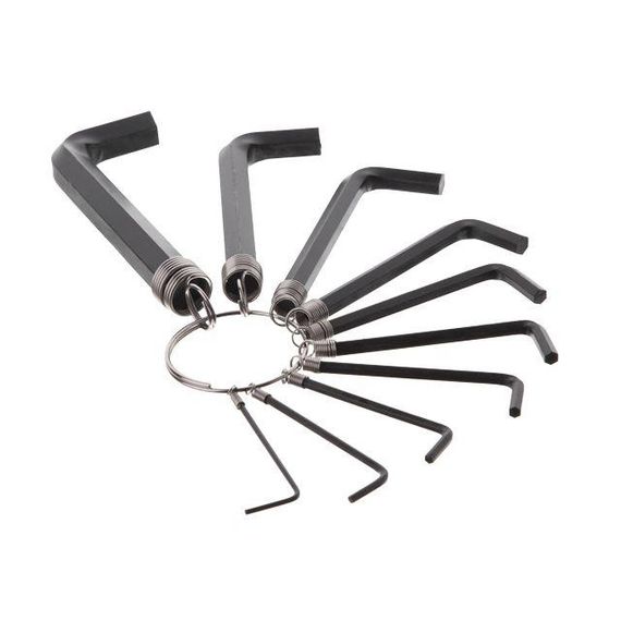 Набір ключів Г-подібних шестигранних 10шт INTERTOOL HT-1842 | Зображення 2