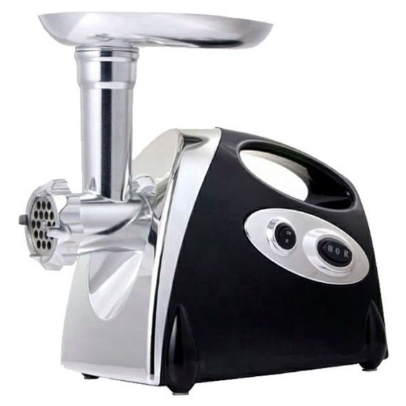 Мясорубка электрическая с соковыжималкой Domotec MS-2019 2400W. Цвет: черный | Зображення 3