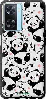 Чохол на Oppo A57s Панди "4318b-2931-2448"