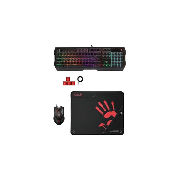 Комплект A4Tech Bloody B1700 USB Black (Bloody B1700 Black) | Зображення 5