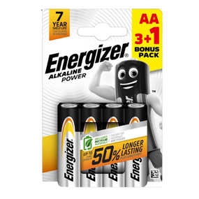 Батарейка калюжна AA/LR6 (бл-3+1шт) Energizer