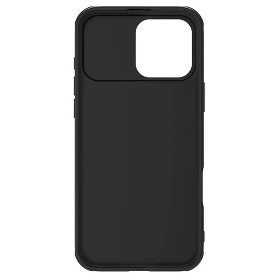 Карбоновая накладка Nillkin CamShield Pro для Apple iPhone 16 Pro (6.3") Black | Зображення 5