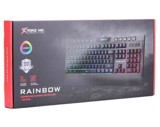 Клавіатура провідна ігрова Xtrike ME KB-508 RGB EN з підсвічуванням | Зображення 4