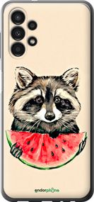 Чохол на Samsung Galaxy A13 A135F Єнотик з кавуном "4605u-2498-2448"