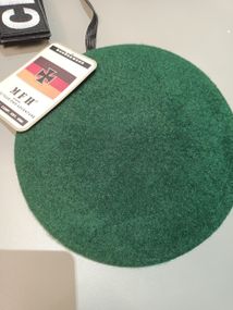 Берет безшовный "Пограничная служба" Германия кожаный кант