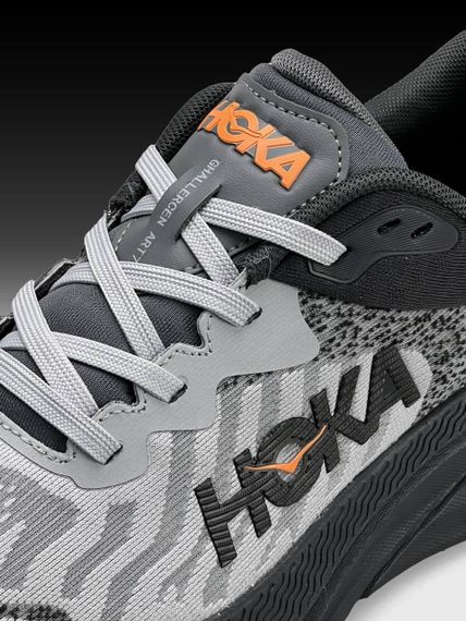 Чоловічі кросівки HOKA Challenger ART 7 Light Grey Black , В'єтнам 45 28.5 | Зображення 6