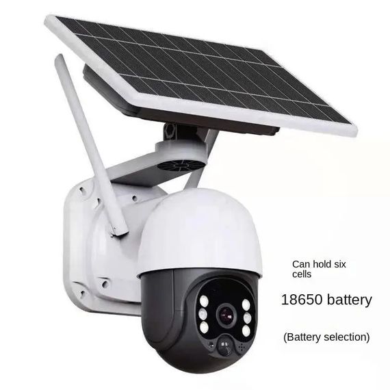 Вулична камера відеоспостереження з сонячною панеллю WIFI Solar Camera ICSEE 3MP оригінал FHD-Contains SIX 18650 batteries 12 (MER-15335_2532) | Зображення 1