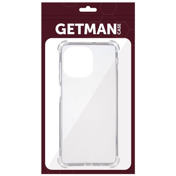 TPU чохол GETMAN Ease logo посилені кути для ZTE Blade A73 4G Безбарвний (прозорий) | Зображення 3