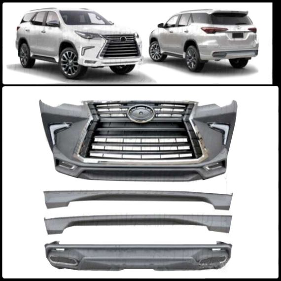 Комплект рестайлінгу (на 2018 рік) для Toyota Fortuner 2015- рр | Зображення 2