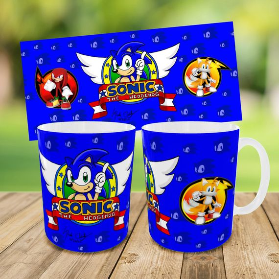 Набір дитячий Супер Сонік рюкзак, сумка-бананка, кружка (00707) | Зображення 5