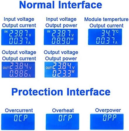 ZK-DP60 dc-dc понижающий / повышающий преобразователь CC|CV DC 5.5-30V до 0.5-30V Max 35W | Зображення 3