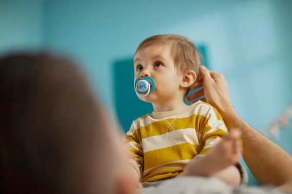 ПУСТУШКА AVENT ULTRA AIR 6-18МІС, ОРТОДОНТИЧНА, 2ШТ, I LOVE ДЛЯ ХЛОПЧИКІВ (SCF080/03) | Зображення 1