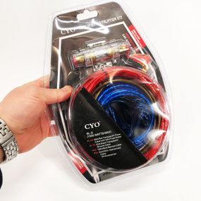 Набір дротів для встановлення саббуфера kit MD 8, набір кабелів для автоакустики PY-38