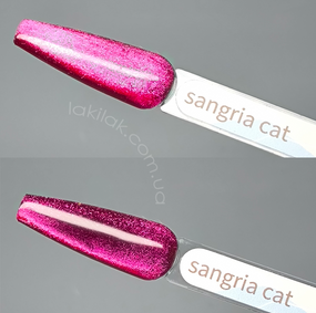 Гель-лак котяче око Gelix Cat Eye Sangria 8мл