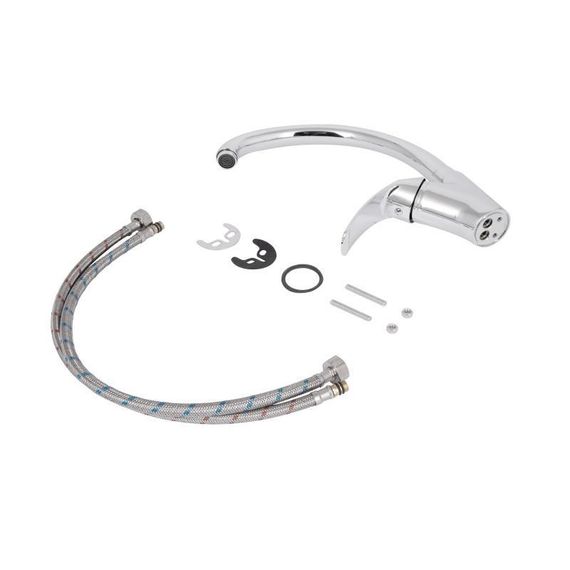 Смеситель для кухни Lidz Mars 007 (k35) LDMAR007CRM34856 Chrome | Зображення 6