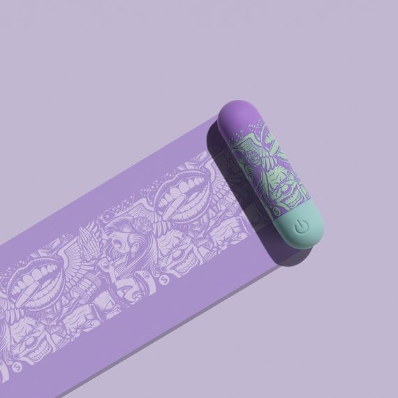 Вібропуля Lip off Some Steam S-Line (Нідерланди) Sex Aura | Зображення 6