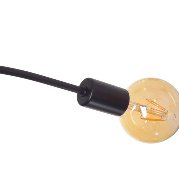 Люстра лофт потолочная в спальню Е27 60W BK (BR-01 604C/5) | Зображення 1
