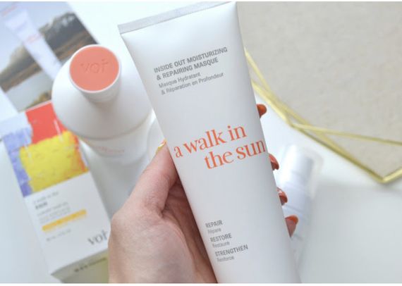 Веган 🌸 voir a walk in the sun inside out moisturizing & repairing masque - маска для волосся, 150 мл | Зображення 1