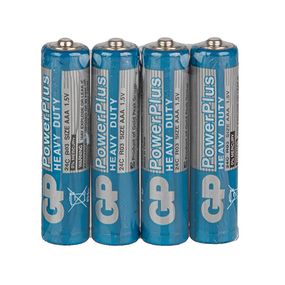 Батарейка GP POWERPLUS 1.5V 24S-S4 сольова R03, ААА