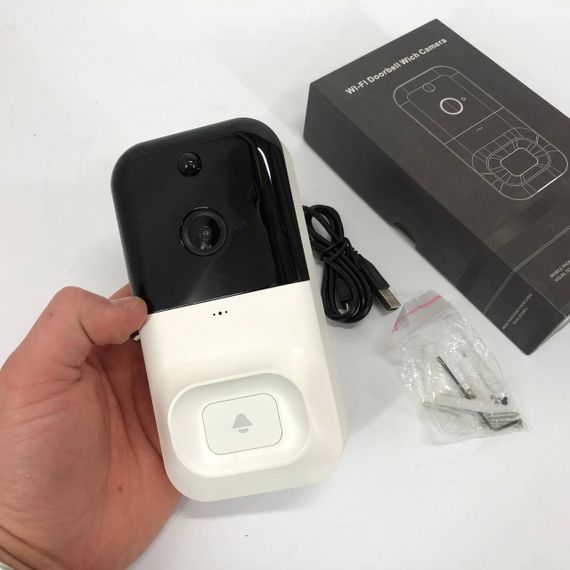 Камера з хмарним сховищем даних SMART DOORBELL X5 wifi, Відеокамера для стеження, Камери для квартири ZG-94 | Зображення 8
