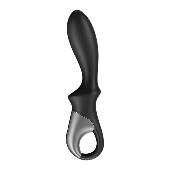 Анальний смарт-вібратор з підігрівом Heat Climax, чорний колір Satisfyer (Німеччина) Sex Aura | Зображення 1