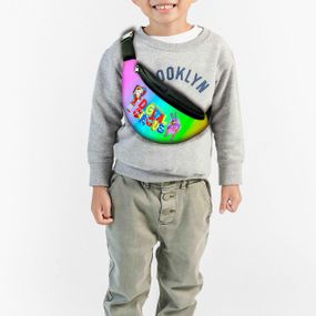 Сумка-бананка дитяча цифровий цирк "Digital Circus", 32х15см, сумка для хлопчика через плече (00218)