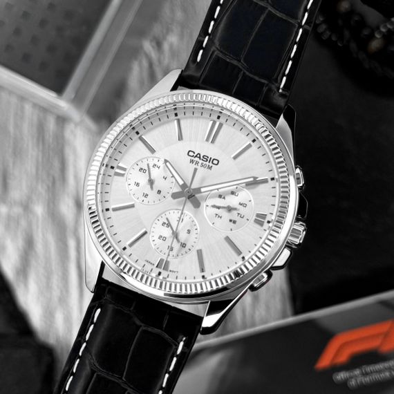Чоловічий годинник Casio MTP-1375L-7A | Зображення 6