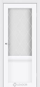 Двері міжкімнатні Leador Express Atlantic-01 Білий Мат