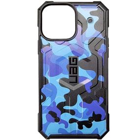Ударопрочный чехол UAG Pathfinder with MagSafe Camo для Apple iPhone 13 Pro Max (6.7") Синий