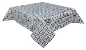 Скатертина гобеленова ZOOM007 Limaso, 137x220, Прямокутна, Повсякденний, Без люрексу, 75% поліестер, 22% бавовна, 3% акрил, Гобелен