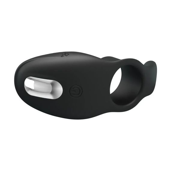 Вібро-кільце Pretty Love - Vibration Penis Sleeve Black 7 vibration functions, BI-210198 Sex Aura | Зображення 4