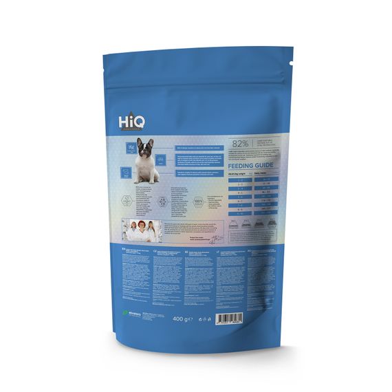 Корм HiQ Mini Adult Lamb сухой с ягнятиной для взрослых собак малых пород 400 гр | Зображення 1