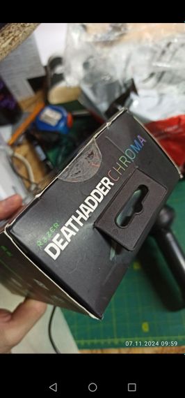 USB Мышь Razer DeathAdder Elite 16000 DPI black вскрита упаковка | Зображення 6