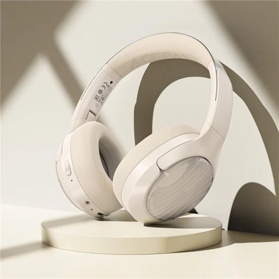 Бездротові навушники ACEFAST H5 active noise cancelling wireless headset Milky White | Зображення 2