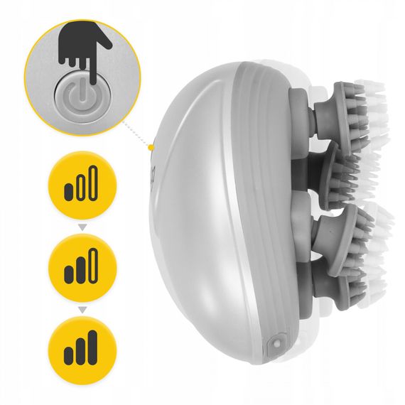 Електричний масажер для голови 4FIZJO Smart Head Massager 4FJ0619 White (P-5907739319500) | Зображення 2