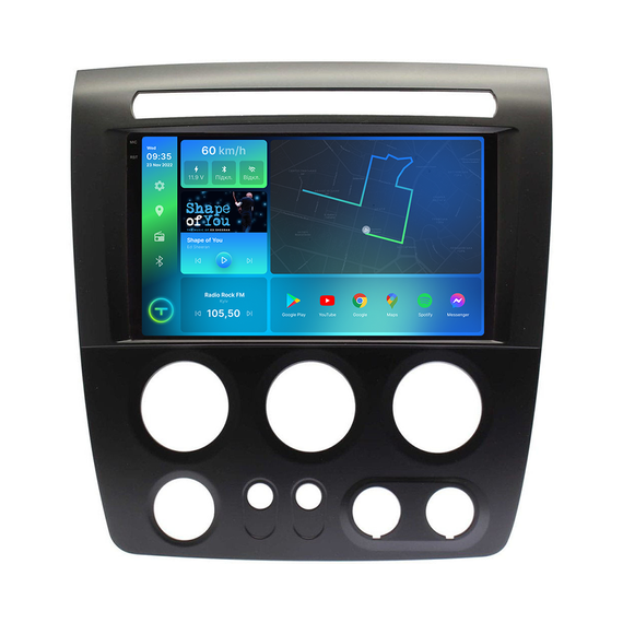 Штатна магнітола Torssen 2K Hummer H3 F98256 4G Carplay DSP | Зображення 1