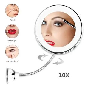 Зеркало круглое с подсветкой на гибком держателе LED Flexible