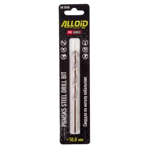 Alloid Pro. Свердло по металу кобальтове 10,0мм Р6М5К5 | Зображення 2