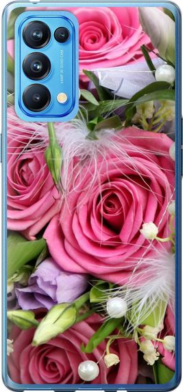 Чехол на Oppo Reno5 Pro Нежность "2916u-2239-17620"