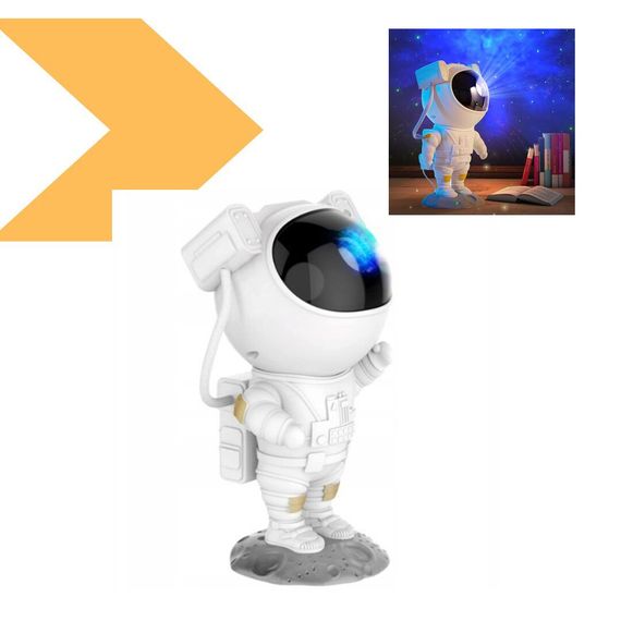 Нічний проектор “Астронавт” з лазерним освітленням, 8 режимів, XPRO (47755-8187_283) | Зображення 1